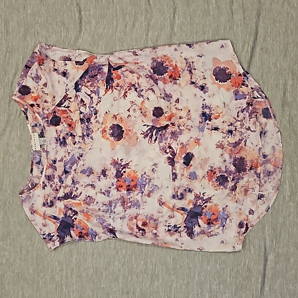 Ava & Viv Floral Blouse Size X